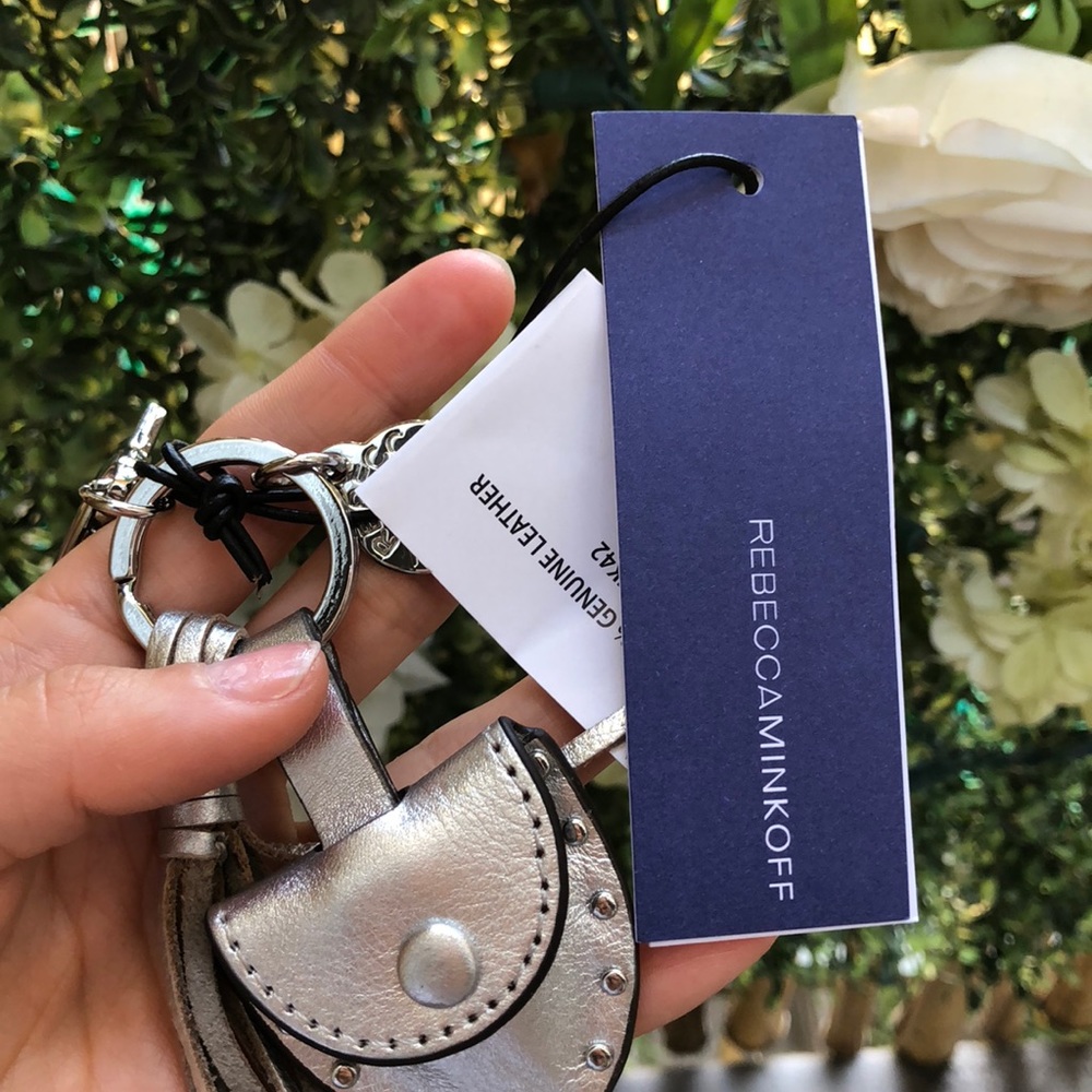New! Rebecca Minkoff Leather Keychain 🌺 - Picture 3 of 4